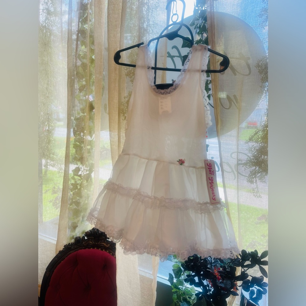 Vintage girls slip
